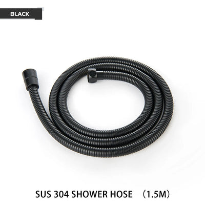 High Quality Black White Shower Hose Bathroom Fitting Stainless Steel Bath Tube 150CM Water Pipe Chrome Burshed Gold Grey Bronze Shoppers Synchrony