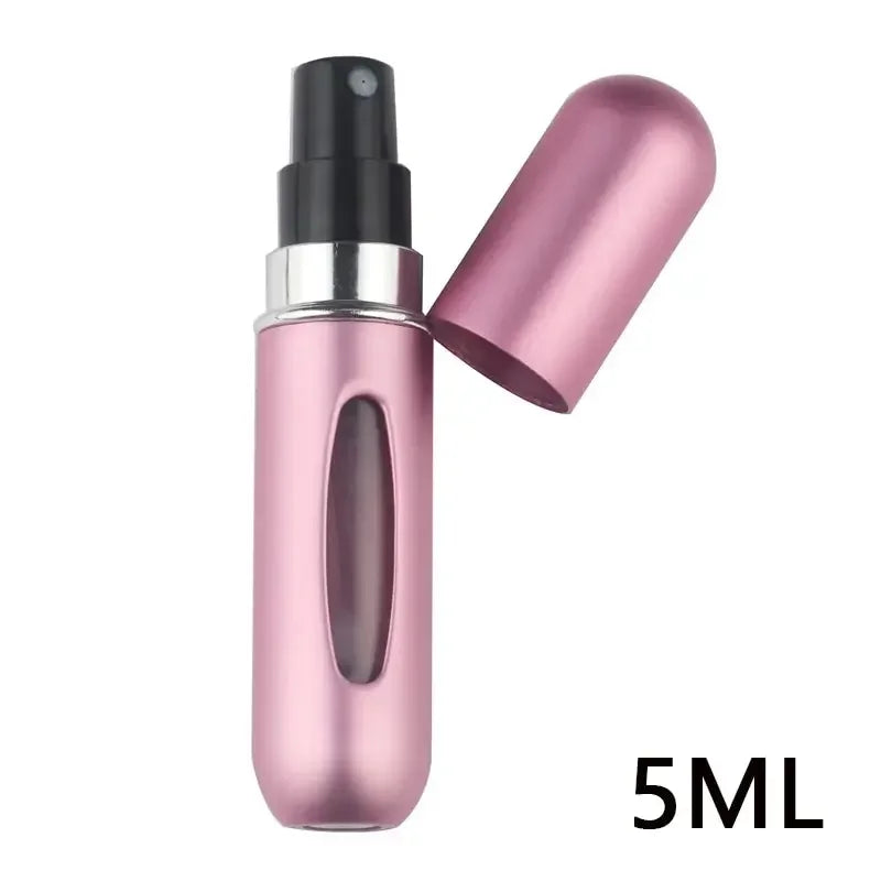 5ml Bottom Charge Perfume Refillable Bottle Liquid Container For Cosmetics Spray Bottling Dispenser Press Head Portable Travel Shoppers Synchrony