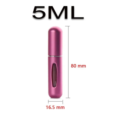 5ml Bottom Charge Perfume Refillable Bottle Liquid Container For Cosmetics Spray Bottling Dispenser Press Head Portable Travel Shoppers Synchrony