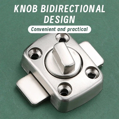 1pc Home Security Latch Rotate Bolt Latch Gate Latches Door Slide Lock Twist Rotating Barrel Lock For Bathroom Toilet Door Lock Shoppers Synchrony