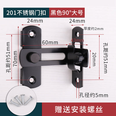 Stainless steel Universal Door Lever Lock Child Baby Safety Lock Rotation Proof Professional Door Latch Multi-functional Shoppers Synchrony