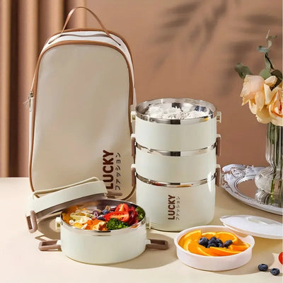 1pc Lunch Boxes, Portable Thermal Bento Box, For School, Camping, And Work, Kitchen Organizers And Storage, Kitchen Accessories Shoppers Synchrony