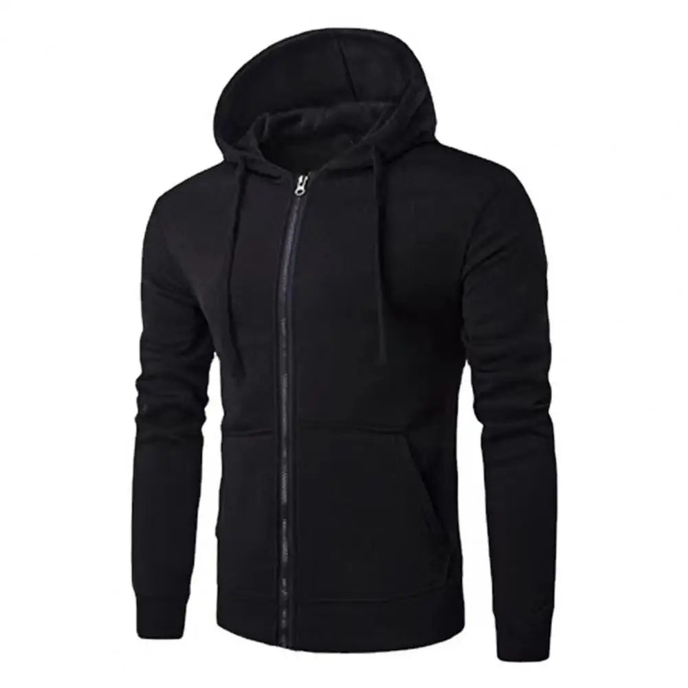 Autumn Men Sweatshirts Long Sleeve Jacket Hoodie Zipper Closure Jacket Male Hoodies Sweatshirt Slim Fit Male Clothing Shoppers Synchrony