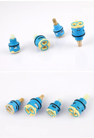 25MM/22MM Shower Faucet Ceramic Spool/Shower Sprinkler Water Separator 2-Hole Diversion Valve Core/Bathroom Accessories fittings Shoppers Synchrony