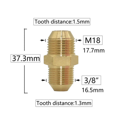 Brass 3/8 1/2 3/4" To M14 M18 M22 Male Female Thread Connector Cleaning Machine Faucet Bathroom Kitchen Copper Fittings Shoppers Synchrony