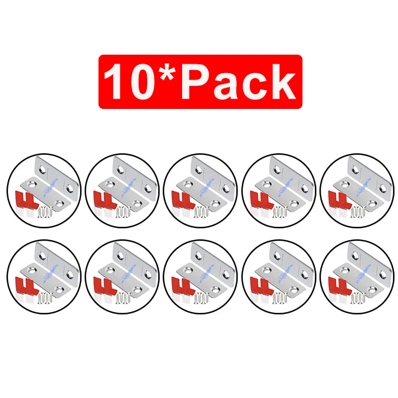 Magnetic Cabinet Catches Ultra Thin Door Strong Magnets Stopper Invisible Adhesive Drawer Magnet Lock for Kitchen Closet Closer Shoppers Synchrony