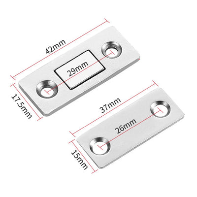 Magnetic Cabinet Catches Ultra Thin Door Strong Magnets Stopper Invisible Adhesive Drawer Magnet Lock for Kitchen Closet Closer Shoppers Synchrony