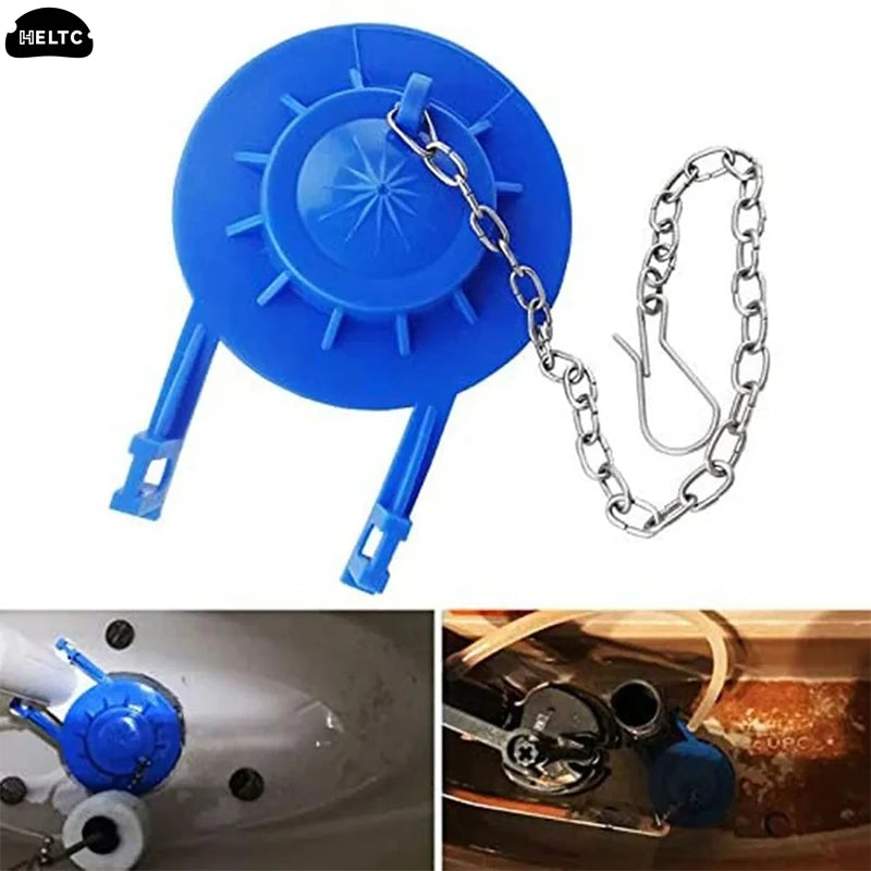 Drain Flush Valves Toilet Tank Fittings Universal Bathroom Tool Long Lasting Rubber Water Saving Repair PVC Suitable For Toilet Shoppers Synchrony