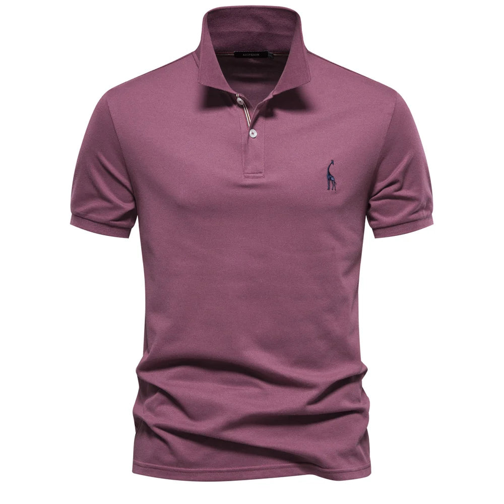 AIOPESON Brand Men's Polo Shirts Cotton Polo Shirts for Men Short Sleeve High Quantity Solid Polo Men New Summer Clothing Shoppers Synchrony