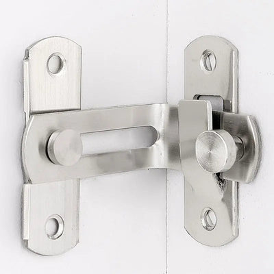 Door Lock Guard Latch Bolt 90°/180° Stainless Steel Toggle Latch Sliding Barn Door Lock Wine Cabinet Closet Right Angle Lock Shoppers Synchrony