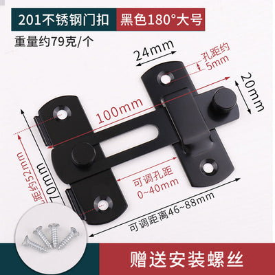 Stainless steel Universal Door Lever Lock Child Baby Safety Lock Rotation Proof Professional Door Latch Multi-functional Shoppers Synchrony