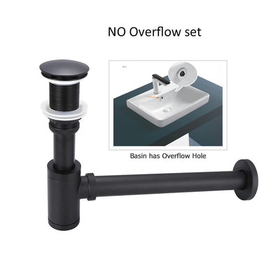 Black Bathroom Basin Bottle Trap Sink Waste Siphon Pipe Kits Toilet Deodorization Insect Stopper Drain Fittings Bathroom Basin Shoppers Synchrony
