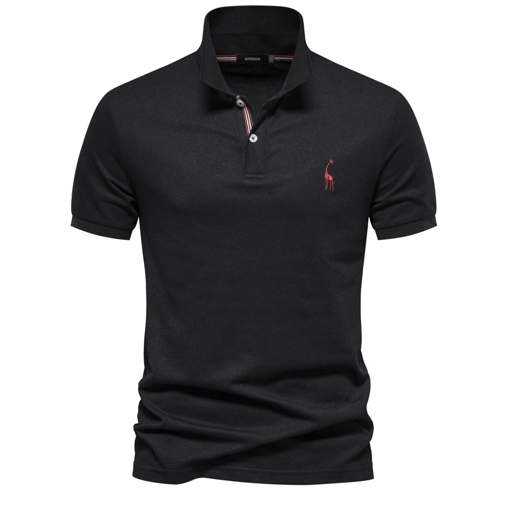 AIOPESON Brand Men's Polo Shirts Cotton Polo Shirts for Men Short Sleeve High Quantity Solid Polo Men New Summer Clothing Shoppers Synchrony