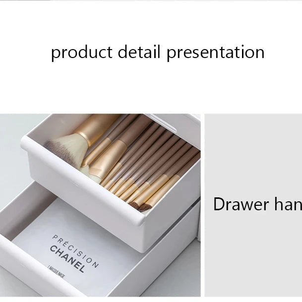 Large Capacity Cosmetic Storage Box Makeup Drawer Organizer Jewelry Nail Polish Makeup Container Desktop Sundries Storage Box Shoppers Synchrony