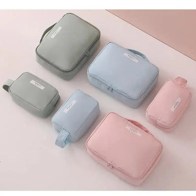 Travel Makeup Bag Water-resistant Toiletry Cosmetic Bag Portable Large Capacity Makeup Box Skincare Toiletry Storage Organizer Shoppers Synchrony