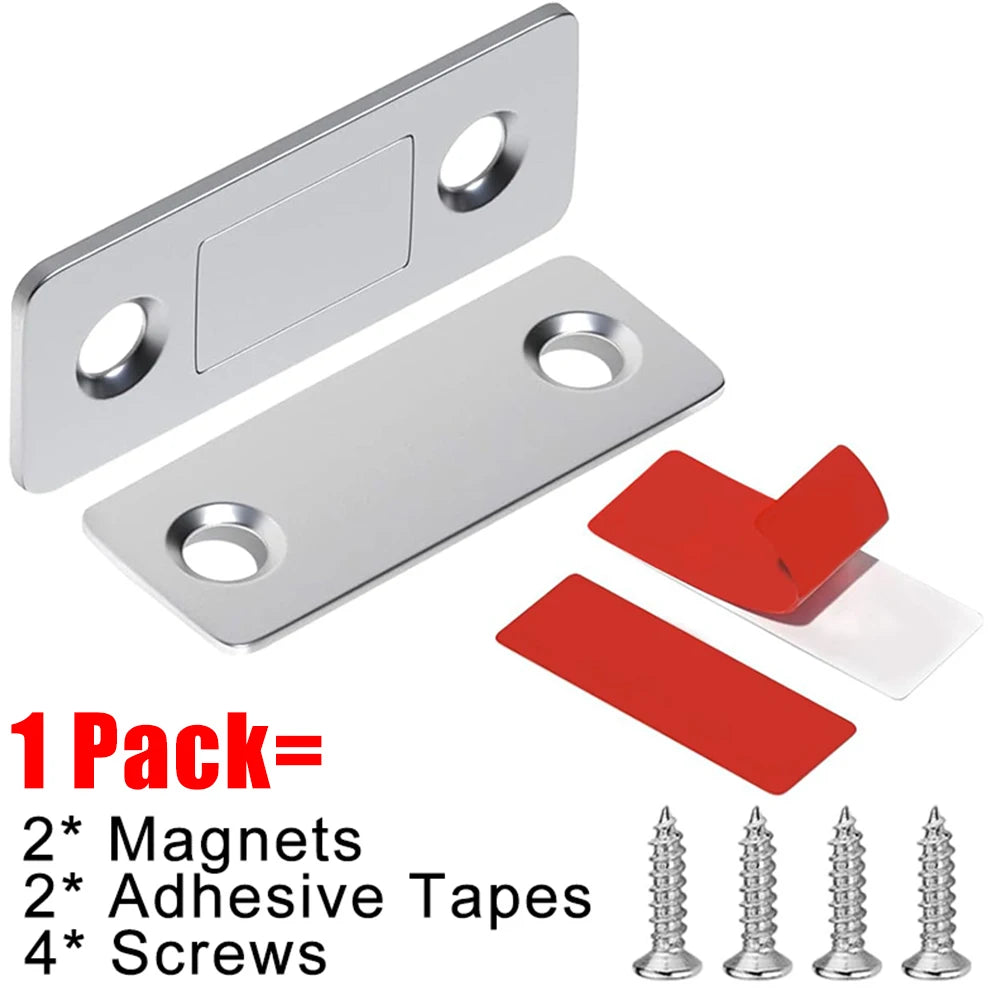 Magnetic Cabinet Catches Ultra Thin Door Strong Magnets Stopper Invisible Adhesive Drawer Magnet Lock for Kitchen Closet Closer Shoppers Synchrony