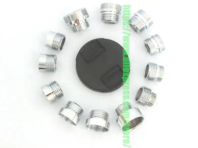 Brass Faucet Adapter1/2'' Male Screw Reducer Straight Fittings To 16 18 20 22 24 26 28 30MM  Kitchen Bathroom Aerator Connectors Shoppers Synchrony