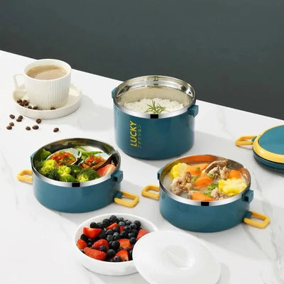 Portable Lunch Box Thermo Insulation Bento Thermos Containers Bento Bag Food Warmer for Kids Food Containers Shoppers Synchrony