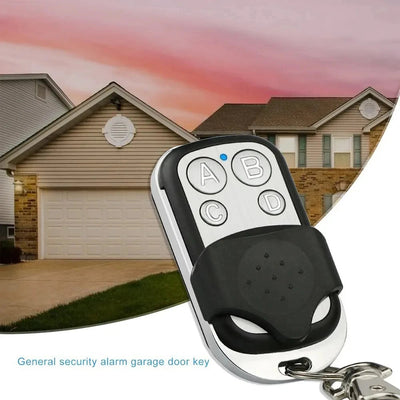 Metal Push Button Remote Control Transmitter ABCD / Lock Unlock 4Button 433MHz Universal 4 Buttons Garage Door Opener Remote Shoppers Synchrony