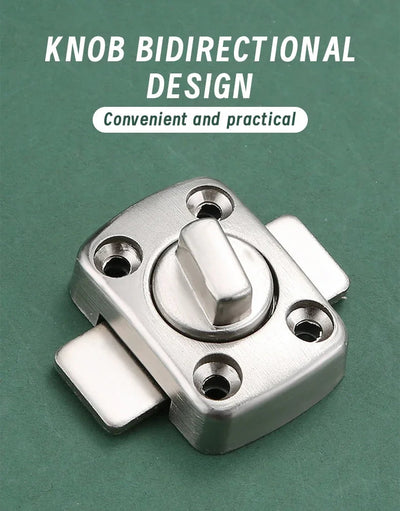 1pc Home Security Latch Rotate Bolt Latch Gate Latches Door Slide Lock Twist Rotating Barrel Lock For Bathroom Toilet Door Lock Shoppers Synchrony