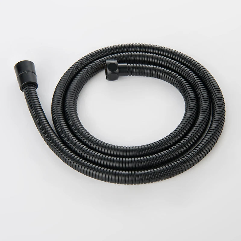 High Quality Black White Shower Hose Bathroom Fitting Stainless Steel Bath Tube 150CM Water Pipe Chrome Burshed Gold Grey Bronze Shoppers Synchrony