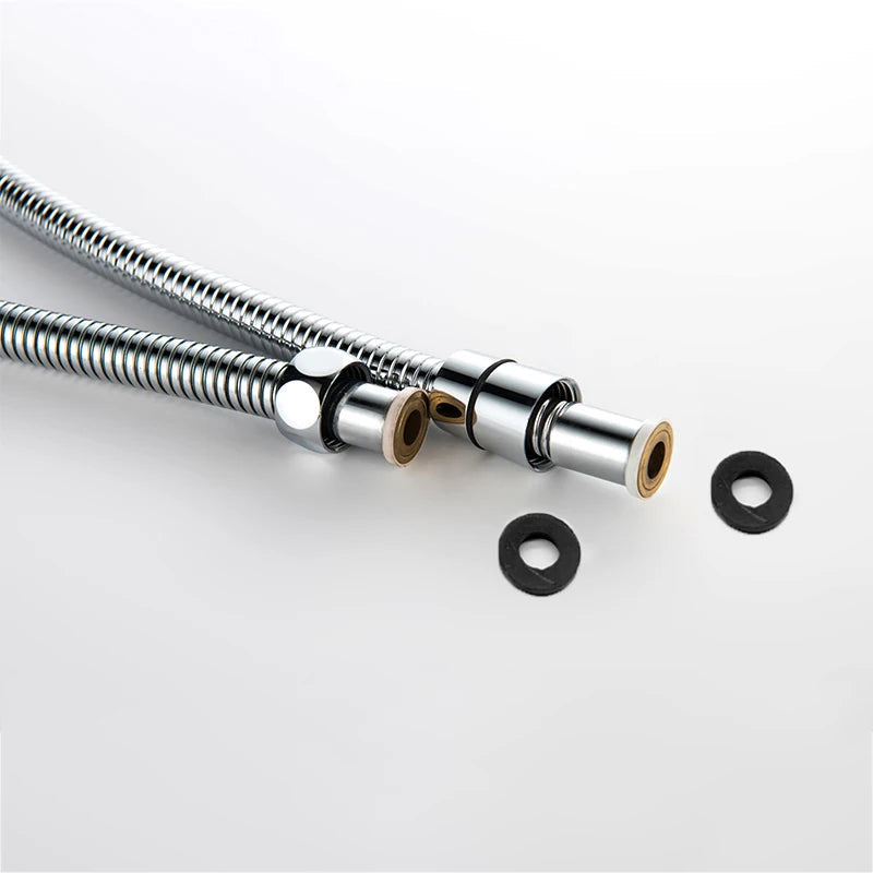 High Quality Black White Shower Hose Bathroom Fitting Stainless Steel Bath Tube 150CM Water Pipe Chrome Burshed Gold Grey Bronze Shoppers Synchrony