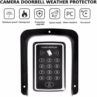 Waterproof Plastic Rain Cover for RFID Access Control Keypad Fingerprint Controller Wifi Door Bell Rainproof Shell Protector Shoppers Synchrony