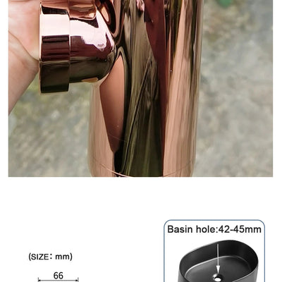 Rose Gold Basin Bottle Trap  Bathroom Sink Siphon Pipe Kits Pop Up Filter Stopper Toilet Washbasin Deodorization Drain Fittings Shoppers Synchrony
