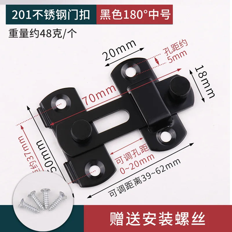 Stainless steel Universal Door Lever Lock Child Baby Safety Lock Rotation Proof Professional Door Latch Multi-functional Shoppers Synchrony