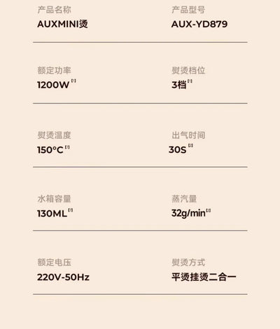 household Handheld hanging iron ironing machine small steam iron ironing artifact portable dormitory new style Shoppers Synchrony