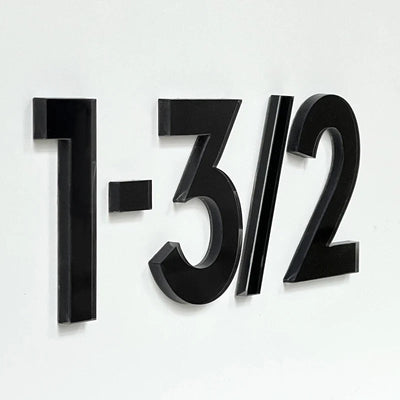 Acrylic 75mm Exterior House Number Outdoor Self Adhesive Letters Apartment Door Numbers Stickers Plate Sign Mailbox 3 inch Shoppers Synchrony