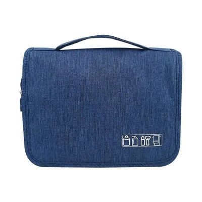 1pc Foldable Toiletry Bag Organizer Hanging Storage Bag Bathroom Makeup Bag Case Travel Dry And Wet Separation Cosmetic Bag Shoppers Synchrony