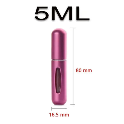 5ml Bottom Charge Perfume Refillable Bottle Liquid Container For Cosmetics Spray Bottling Dispenser Press Head Portable Travel Shoppers Synchrony