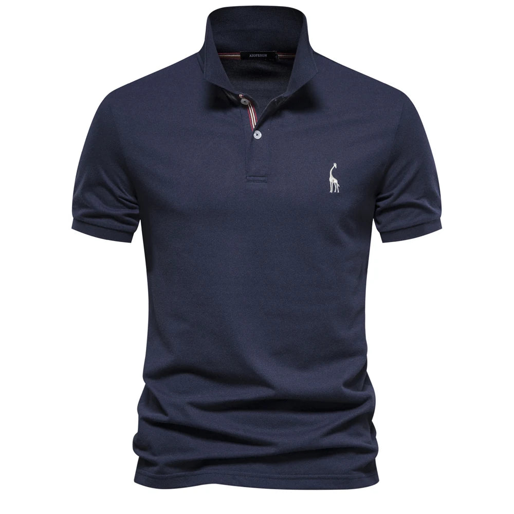 AIOPESON Brand Men's Polo Shirts Cotton Polo Shirts for Men Short Sleeve High Quantity Solid Polo Men New Summer Clothing Shoppers Synchrony