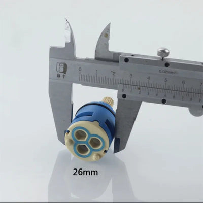 26MM Shower Faucet Ceramic Spool/Shower Sprinkler Water Separator 2-Hole Diversion Valve Core/Bathroom Accessories fittings Shoppers Synchrony