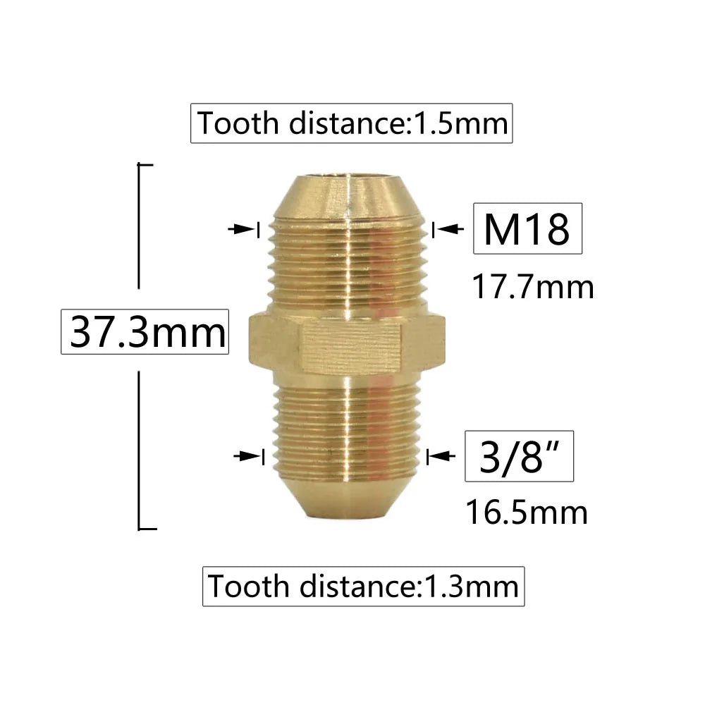 Brass 3/8 1/2 3/4" To M14 M18 M22 Male Female Thread Connector Cleaning Machine Faucet Bathroom Kitchen Copper Fittings Shoppers Synchrony