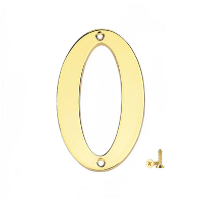 1Pcs 3Inch Metal House Numbers with M2 Screws Solid Zinc Alloy Mailbox Numbers 3D Address Numbers for Outside House Apartment Shoppers Synchrony