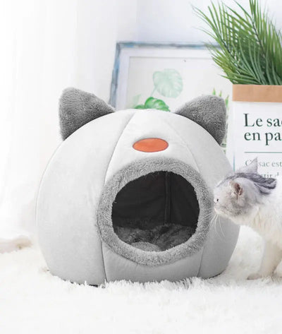 “Cozy Cat Bed House – Soft Warm Pet Cave for Indoor Cats & Kittens” N0.1Lucky House Store