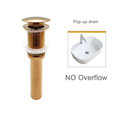 Rose Gold Basin Bottle Trap  Bathroom Sink Siphon Pipe Kits Pop Up Filter Stopper Toilet Washbasin Deodorization Drain Fittings Shoppers Synchrony