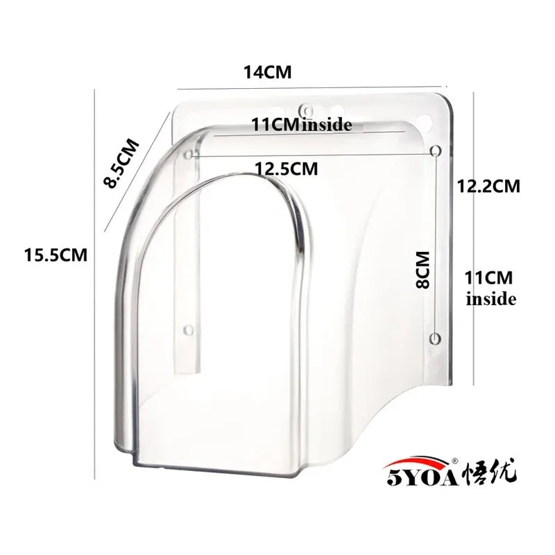 Waterproof Plastic Rain Cover for RFID Access Control Keypad Fingerprint Controller Wifi Door Bell Rainproof Shell Protector Shoppers Synchrony