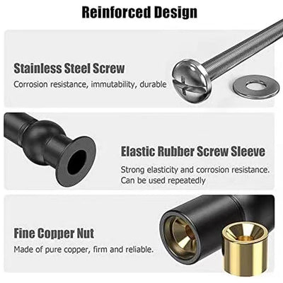 2Pcs Quick Release Toilet Seat Fixings Universal Toilet Seat Hinges Top Fittings For WC Toilet Blind Holes Bathroom Accessories Shoppers Synchrony