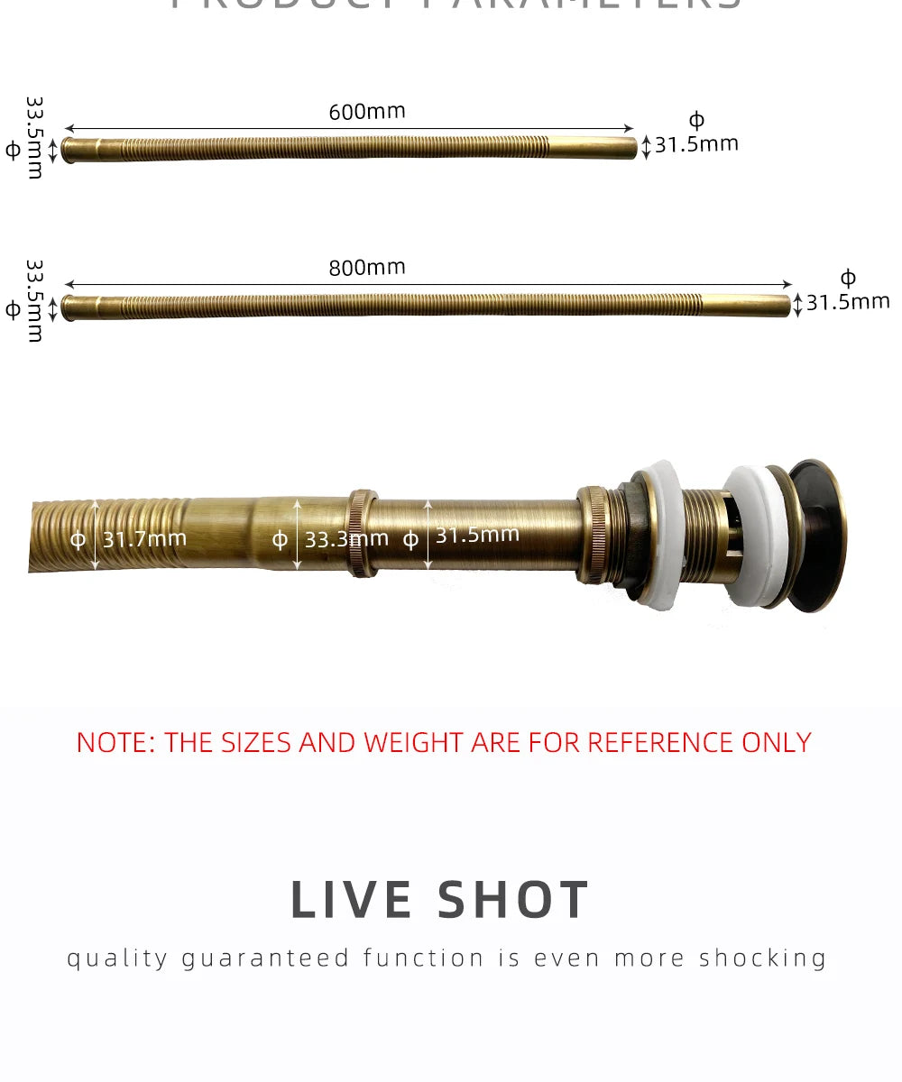 Brass Retractable Drain Hose Bathroom Sink Flexible Drainpipe Basin Pop Up Tube Washbasin Wall Floor Flushing Pipe Fittings Shoppers Synchrony