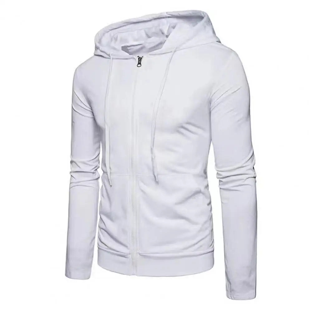 Autumn Men Sweatshirts Long Sleeve Jacket Hoodie Zipper Closure Jacket Male Hoodies Sweatshirt Slim Fit Male Clothing Shoppers Synchrony