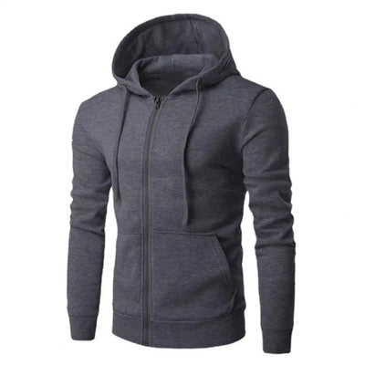 Autumn Men Sweatshirts Long Sleeve Jacket Hoodie Zipper Closure Jacket Male Hoodies Sweatshirt Slim Fit Male Clothing Shoppers Synchrony