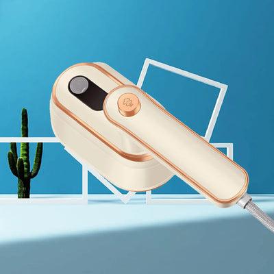 Foldable mini steam iron Steam iron, strong penetration steam to remove wrinkles, suitable for clothes, wool, poly, silk, linen, Shoppers Synchrony