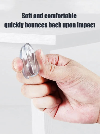 10PCS/4PCS Clear Anti-collision Coffee Table Furniture Corner Protectors Children's Soft Corner Sheathing Living Room Decor Shoppers Synchrony