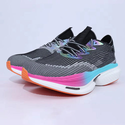 SALUDAS Original Carbon Plate Speed Running Shoes Men and Women Outdoor Road Marathon Shoes Elastic Cushioning Casual Sneakers Shoppers Synchrony