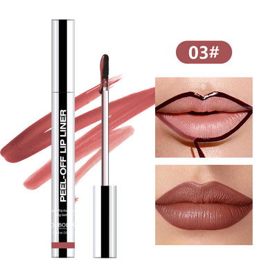 Pull Lip Liner Waterproof Long Lasting And Does Not Fade Lip Lacquer null
