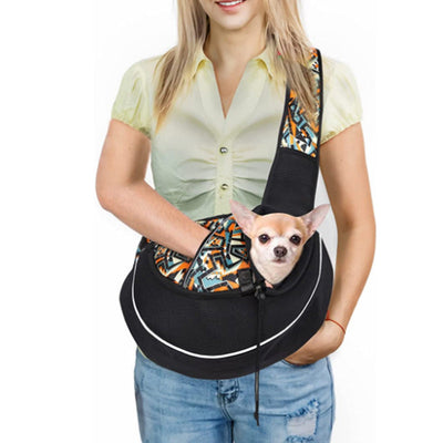 Carrying Pets Bag Women Outdoor Portable Crossbody Bag For Dogs Cats null
