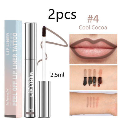 Matte Finish No Stain On Cup Hook Line Lip Stick null